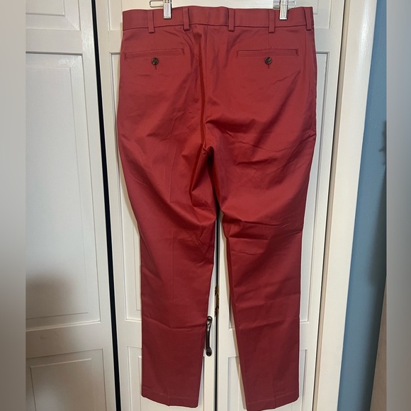 Brooks Brothers Men’s Lightweight Advantage Chino Milano Nantucket Red  Waist 34 - Picture 2 of 4